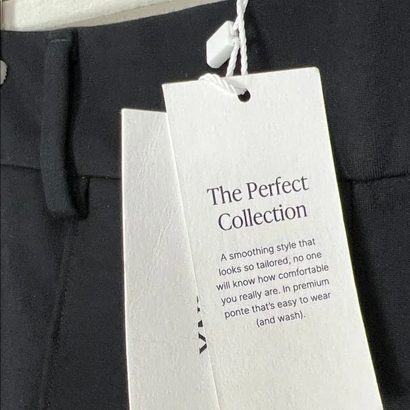 NWT SPANX Classic Black Ponte Barrel Pant Small Petite - Picture 7 of 11